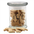 Abbot Glass Jar w/ Animal Crackers